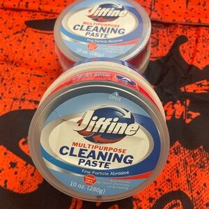 Lot of 2 10oz Jiffine Multi-Purpose Cleaning Paste Fine Particle Abrasive NEW